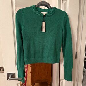 Banana Republic Shrunken Silk Sweater - sold out - XS - New with Tags